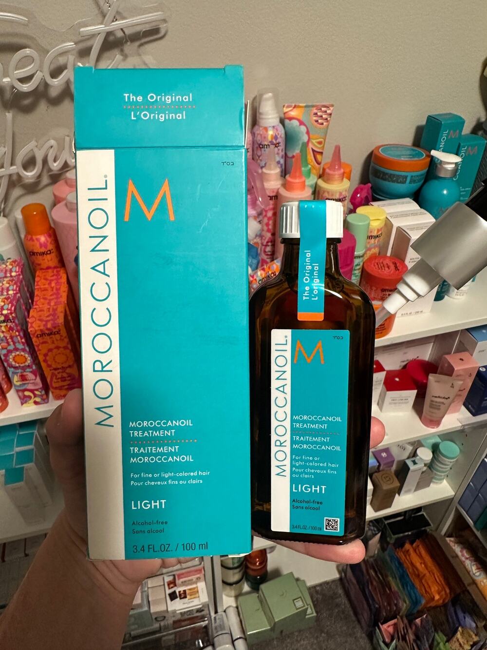 Moroccanoil Light Treatment SEE PICTURE OF PUMP